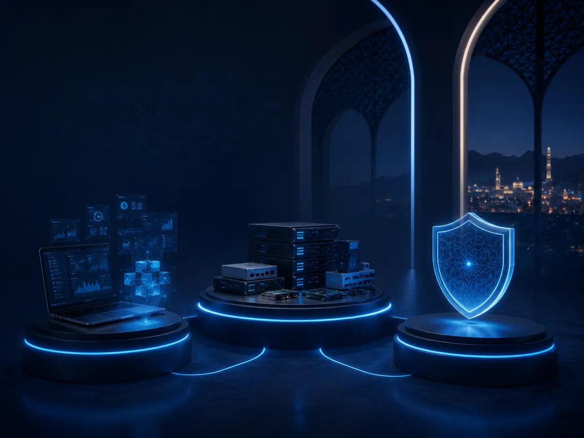 Software, hardware and security presented as one protected delivery